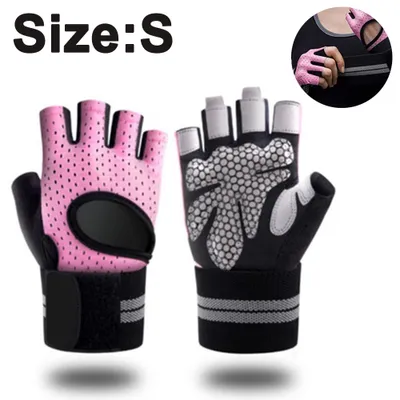 Produktbild von Gewichtheben,Gym,Workout,Handschuhe,mit,Handgelenk,Wrap,Unterstützung,für,Männer,&,Frauen,,Voller,Handflächenschutz,für,Gewichtheben,,Training,,Fitness,,Hängen,,Klimmzüge
