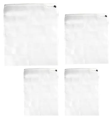 Produktbild von Flüssigkeitsfilterbeutel - 4er-Pack in drei Größen - Zur Weinherstellung Saftfilterung und Entpulpung - Weiß
