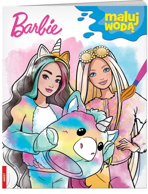 Image de Barbie. Peindre avec de l'eau