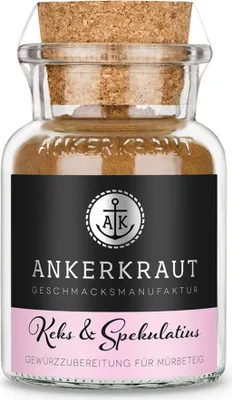 Produktbild von Keks und Spekulatius, 60g im Korkenglas