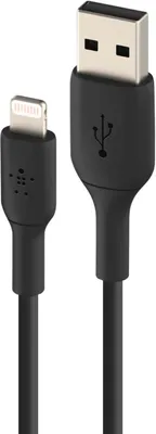 Zdjęcie produktu dla Belkin BOOST CHARGE - Kabel Lightning - Lightning (M) do USB (M) - 3 m - Czarny - do Apple iPad Pro 10,5 cala; iPad Pro 12,9 cala (2. generacji); iPhone 11, 11 Pro, 11 Pro Max, 8, XR, XS, XS Max