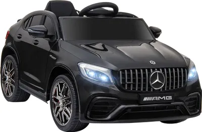 Produktbild von KinderElektroauto12VKinderautomit2,4GFernbedienung,2Motor,KinderfahrzeugmitHupe,Musik,Sicherheitsgurt,Elektrofahrzeugfür37-60MonateKinder,Schwarz