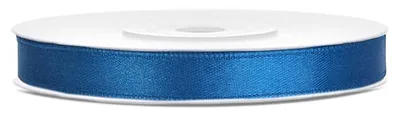 Obrázek produktu pro Wstążka satynowa 6 mm x 25 m Niebieska