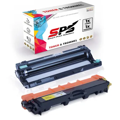 Produktbild von 1x TN243 Toner Gelb + 1x DR243CL Trommel kompatibel für Brother MFC-L3770CDW Brother DR243CL Brother TN243 MFC-L3710 MFC-L3710CW MFC-L3730 MFC-L3730CDN MFC-L3730CW MFC-L3750 MFC-L3750CDW MFC-L3770 MFC-L3770CDW MFC-L3770CDWA