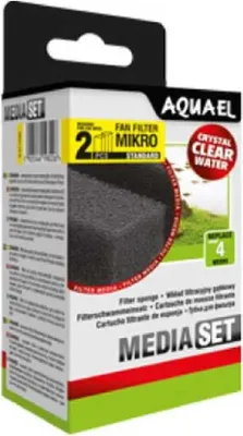 Zdjęcie produktu dla Aquael 113903, Wkład z filtrem, 2 szt.