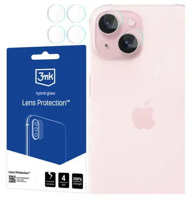 Obrázok produktu pre 3MK Lens Protection, iPhone 15, 1 kusov
