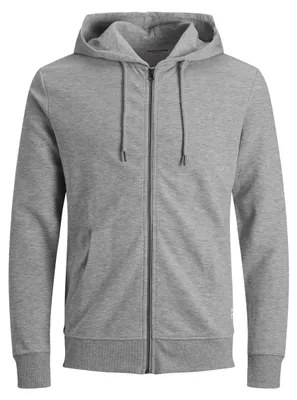 Produktbild von Jack & Jones 12181901, Erwachsener, Grau, M, Baumwolle, Polyester, Nicht bleichen, Feinwäsche (30°C)