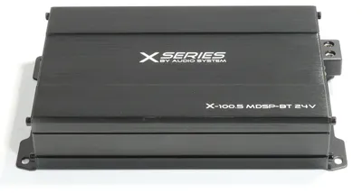 Zdjęcie produktu dla System audio X-100.5 MDSP-BT – 5-kanałowy wzmacniacz 24 V z procesorem DSP i modułem Bluetooth, do samochodów ciężarowych