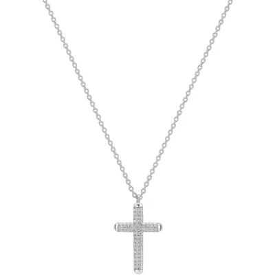 Produktbild von Silberne Halskette mit Kreuz Bianca RZBI05 ( Kette, Anhä nger)