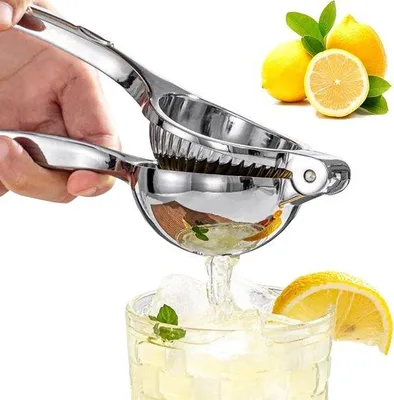Obrázek produktu pro Ruční odšťavňovač na citrusové plody z nerezové oceli pro hotelové kuchyně, restaurace, bary a domácnosti