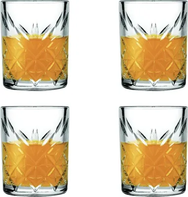 Produktbild von Pasabahce Timeless Shotglas 62 ml, spülmaschinenfest, Set mit 4 Stück