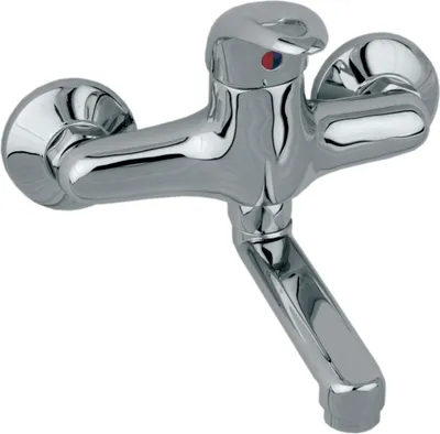 Immagine prodotto di Miscelatore per lavabo a parete KFA Jaspis cromo (540-810-00)