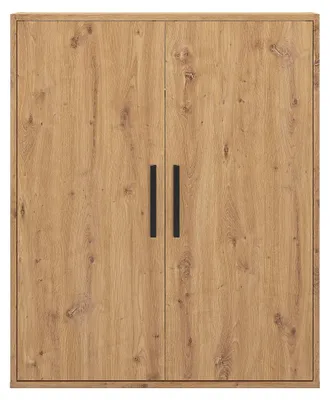Produktbild von Schrank unter Dachschräge mit 2 Türen -Natur ADEZIO