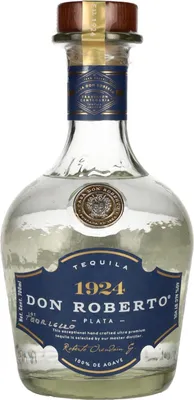 Produktbild von Don Roberto PLATA 100% Agave 40% Vol. 0,7l