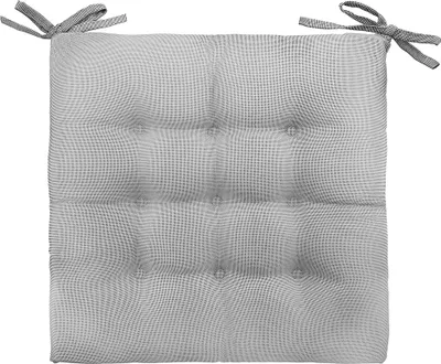 Produktbild von Outdoor Sitzpolster B 40 x L 40 x H 5 cm, Fb. silbergrau : 100% Polyester (Outdoor) : silbergrau