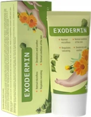 Obrázok produktu pre EXODERMIN Prírodný krém proti plesniam na nohy