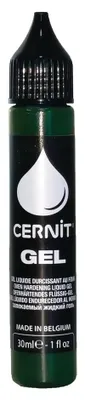 Image de Cernit Polymer Liquid Clay Gel Polymer Mass Green 30 ml