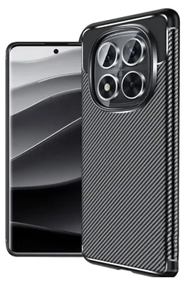Obrázek produktu pro Pouzdro Carbon pro Xiaomi Redmi Note 14 Pro 5G - Stylové a Ochranné KP36761
