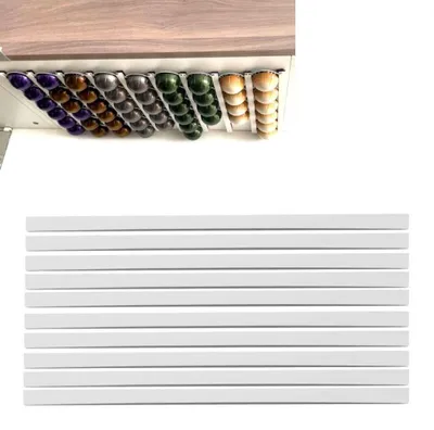 Imagen del producto de Solidchoice - Soporte adhesivo para cápsulas de café, para montaje debajo del mueble