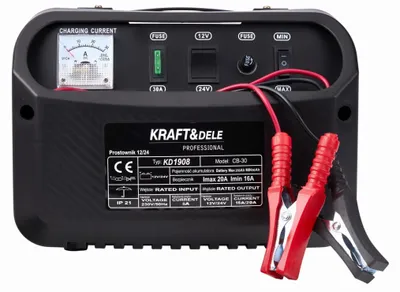 Imagen del producto de Cargador de batería 12/24V 30A KD1908
