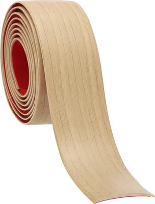 Produktbild von PATIKIL 50mmx2m selbstklebende Übergangsstreifen, Eichenholz-Optik weich selbstklebende Übergangsstreifen für Böden, Schutzkante Abdeckstreifen für Böden Laminate