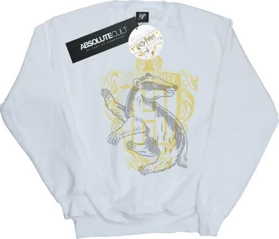 Produktbild von Harry Potter - "Hufflepuff" Sweatshirt für Herren BI28333 (XL) (Weiß)