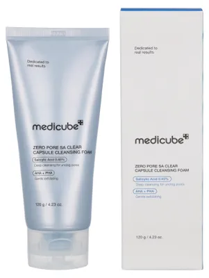 Produktbild von Medicube Zero Pore SA Clear Capsule Cleansing Foam