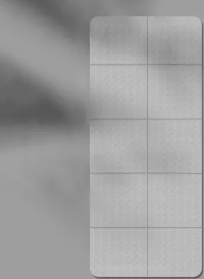 Produktbild von TPE-Falt-Yogamatte, tragbare Aufbewahrung, geruchlos, Mittagspausenmatte, rutschfeste Bodenmatte, 183 x 80 x 0,8 cm