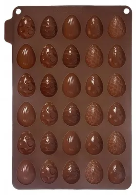 Obrázek produktu pro Orion Silikonová forma na pralinky 24x15,5cm hnědá 30ks