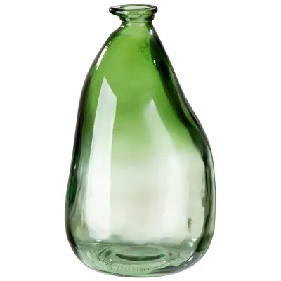 Image de Gilde Vase, "Kreta", Glas, grün, VE 1, H. 36 cm, D. 21 cm 50089 4063387500897