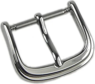 Produktbild von Minott Ersatzschliesse Edelstahl Silbern für Lederarmbänder 20343, Stegbreite:8mm