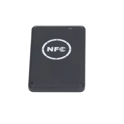 Produktbild von Czytnik/zapis NFC, szybka reakcja i precyzyjny, stabilny odczyt, bezstykowy czytnik USB 5V NFC, kompatybilny z Windows