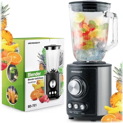 Obrázek produktu pro Výkonný mixér 800W Berdsen BD-751, černý