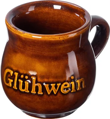 Produktbild von KADAX Tonbecher, Spülmaschinengeeignete Trinkbecher, Becher, Glühweinbecher 250ml, 1 Stück