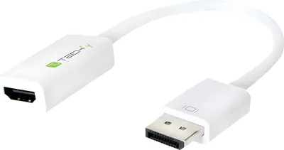Image de Techly Adapter - DisplayPort 1.2 Stecker auf HDMI 15cm
