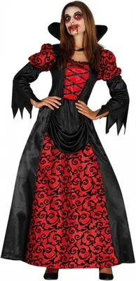 Produktbild von Damenkostüm Vampiressa als y Verkleidung für die Halloweennacht Größe: L
