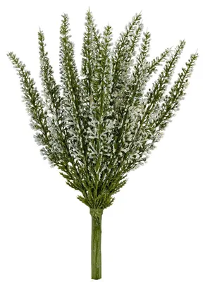 Produktbild von Gasper Callunabund ca. 29 cm weiß - Kunstpflanze