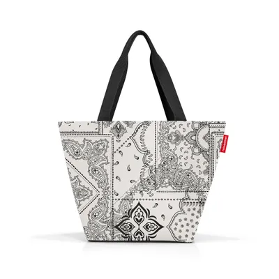 Produktbild von reisenthel shopper M, Einkaufstasche, Tragetasche, Bandana White, 15 L, ZS1038