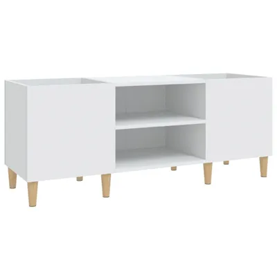Zdjęcie produktu dla vidaXL Szafka panelowa biała 121x38x48 cm Materiał drewnopochodny