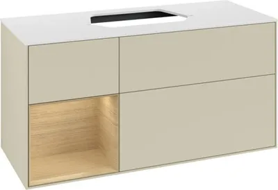 Produktbild von Villeroy & Boch F411PCHJ Waschbeckenunterschrank Finion F41