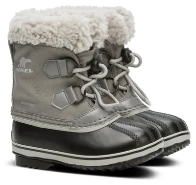 Obrázek produktu pro Sorel KIDS YOOT PAC NYLON – voděodolné zimní boty pro děti, unisex, šedá (barva: Quarry)