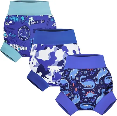 Obrázok produktu pre Plavkové plienky, 3-pack, polyester a nylon, do bazéna