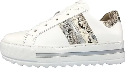 Image de Gabor Femmes Chaussures à lacets Sportives Sneaker Blanc Loisirs, Taille:EUR 37 | UK 4