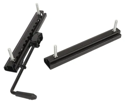 Zdjęcie produktu dla Szyna ślizgowa do siedzenia, o wysokiej wytrzymałości, regulowana, długość 240 mm, solidna szyna do montażu siedzenia do gokarta do samodzielnego montażu