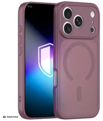 Obrázek produktu pro 3MK Misty MagCase, pouzdro pro Apple iPhone 17 Pro / 18 Pro, barva: burgundská