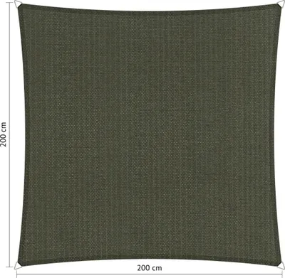 Produktbild von SHADOW COMFORT 2 x 2 m Viereckiges Quadrat Sonnensegel Deep Grey