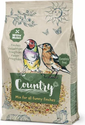 Zdjęcie produktu dla Witte Molen Country 600 g - pokarm dla ziarnojadów (finches) z witaminami i minerałami