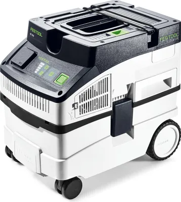 Produktbild von Festool CT 15 E-Set, Trocken&Nass, Schwarz, Grün, Weiß, Drehregler, Berührung, 15 l, 12,5 l, 61,6 l/s