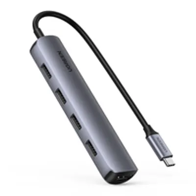Produktbild von UGREEN USB-C to 4*USB 3.0+HDMI Hub