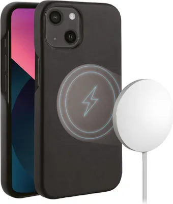 Produktbild von ViVanco™Mag Classic, Cover, Apple, iPhone 13, 15,5 cm (6.1"), Schwarz